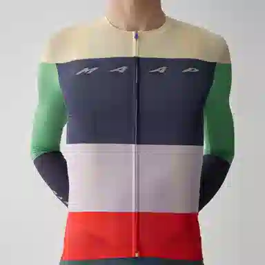 MAAP Level Pro Air LS Jersey 2.0 Navy Multi