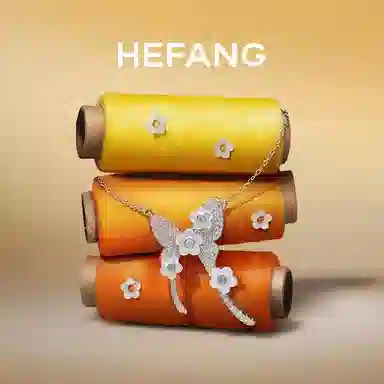 HEFANG Butterfly Necklace