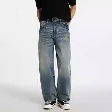 Automobili Lamborghini baggy jeans