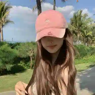 艾佳微 美式复古户外防晒遮阳帽大头围字母多色可选 棉 鸭舌帽 男女同款情侣款