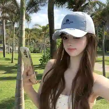 艾佳微 美式复古户外防晒遮阳帽大头围字母多色可选 棉 鸭舌帽 男女同款情侣款