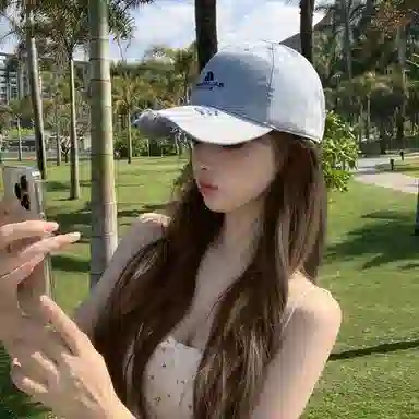 艾佳微 美式复古户外防晒遮阳帽大头围字母多色可选 棉 鸭舌帽 男女同款情侣款