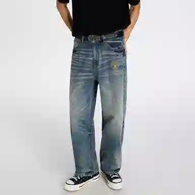 Automobili Lamborghini baggy jeans