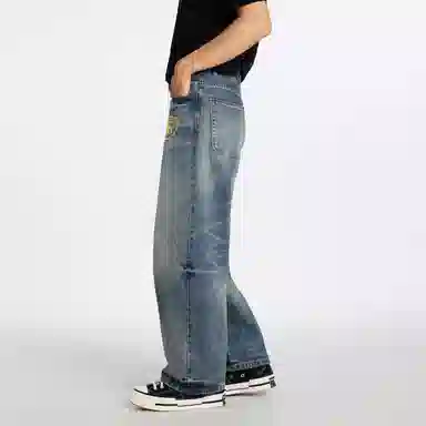 Automobili Lamborghini baggy jeans