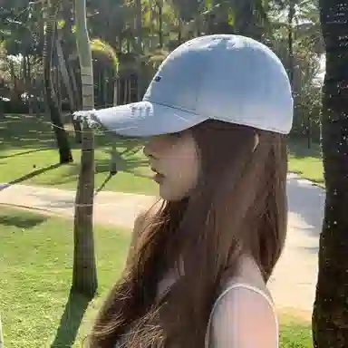 艾佳微 美式复古户外防晒遮阳帽大头围字母多色可选 棉 鸭舌帽 男女同款情侣款