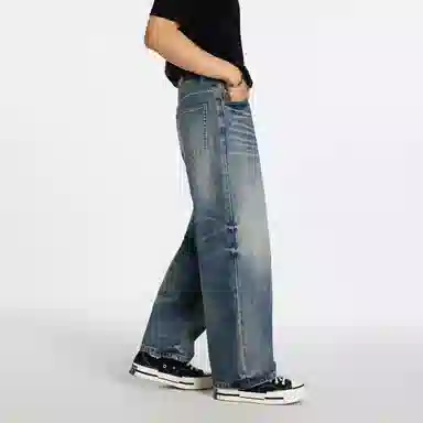 Automobili Lamborghini baggy jeans