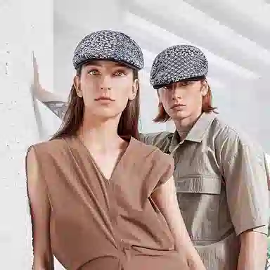 Mr Duck Fashion Blue Beret