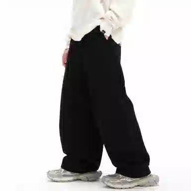Coca-Cola Twill Split Curved Pants Black