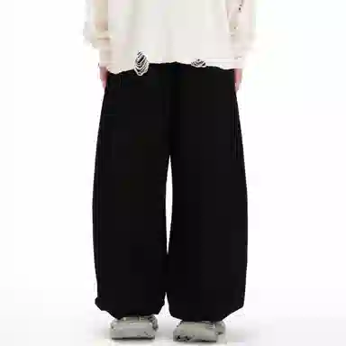 Coca-Cola Twill Split Curved Pants Black