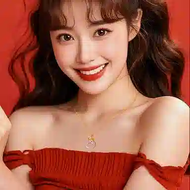 印象眸 平安扣 新中式小众设计精致气质福气满满多财多福诸事顺利如意平安环甜甜圈 礼盒包装#好运 玉髓 玉石项链 女款