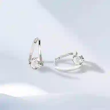 希遇 极光之影 时尚简约  花开富贵 气质优雅#好运连连 日常百搭 合金 耳环 女款