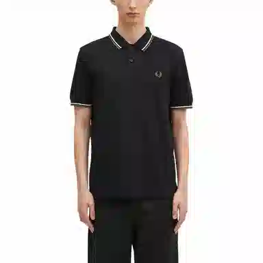 Fred Perry Polo Shirt Black