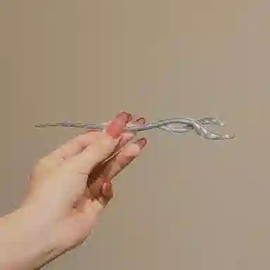 贯古今 复古国风鱼尾简约现代丸子头 合金 发簪 女款