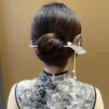 贯古今 新中式古风高级感 汉服国风步摇头饰 合金 发簪 女款