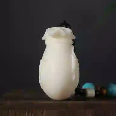 顺丰包邮 絮物 国潮新中式轻奢高级感盘玩福袋招财纳福考试考研考公上岸转运百搭精致工艺品#好运再造 象牙果 手把件 男女同款情侣款