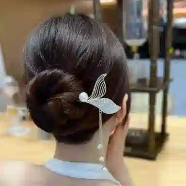 贯古今 新中式古风高级感 汉服国风步摇头饰 合金 发簪 女款