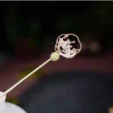 贯古今 古风步摇流苏气质简约汉服旗袍新中式 合金 发簪 女款