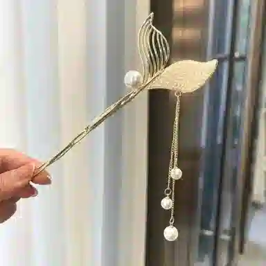 贯古今 新中式古风高级感 汉服国风步摇头饰 合金 发簪 女款