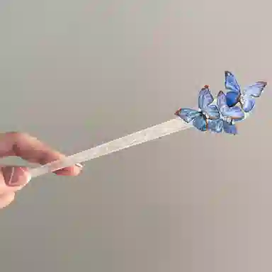 贯古今 夏季新中式高级感质复古国风盘发钗子 亚克力 发簪 女款