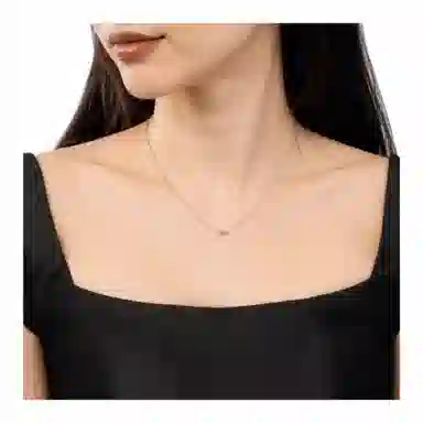 Tiffany & Co. Round Pink Sapphire Necklace