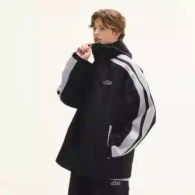 ER ER Colorblock Hoodie Jacket