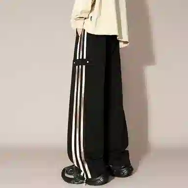 国际米兰足球俱乐部 美式高街垂感直筒休闲裤 男女同款