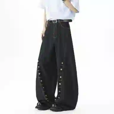 RKVC Wide-Leg Jeans Blue