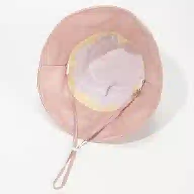 上海故事  中式优雅气质遮阳帽女时尚春夏防紫外线太阳帽时尚渔夫帽盆帽透气不压头帽子  锦纶聚酯纤维 防晒帽 女款