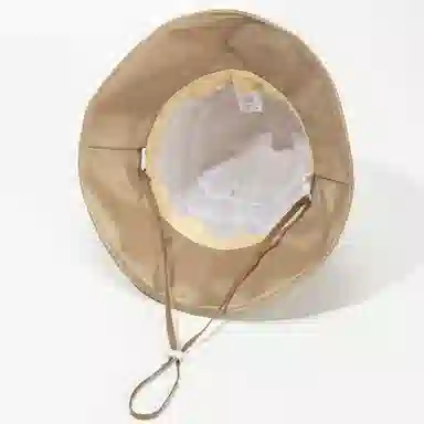 上海故事  中式优雅气质遮阳帽女时尚春夏防紫外线太阳帽时尚渔夫帽盆帽透气不压头帽子  锦纶聚酯纤维 防晒帽 女款