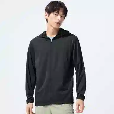 蕉下 冰丝冰爽轻薄凉感透气吸湿速干遮阳防紫外线户外运动防晒服 男款