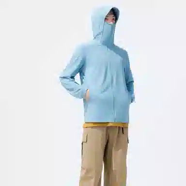 蕉下 冰丝冰爽轻薄凉感透气吸湿速干遮阳防紫外线户外运动防晒服 男款