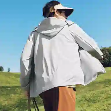 蕉下 冰丝冰爽轻薄凉感透气吸湿速干遮阳防紫外线户外运动防晒服 男款