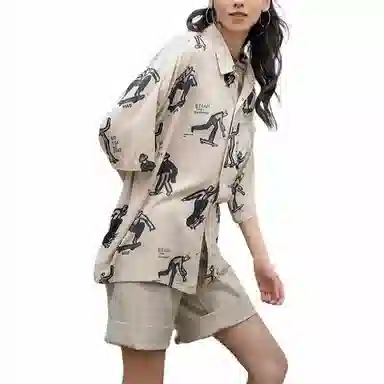 Vans x Asian Artist Collection Oatmeal Shirt