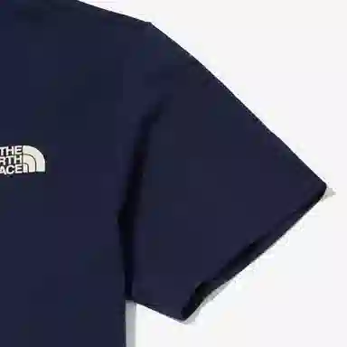 The North Face Cotton Basic Tee Navy