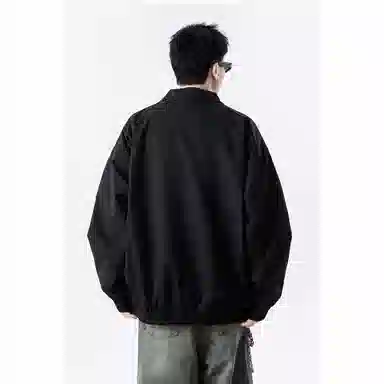 颂希尔 美式工装飞行员高街潮牌百搭休闲设计感夹克外套 男女同款