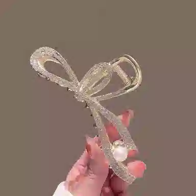 贯古今 气质鲨鱼夹 后脑勺盘发头饰 合金 发夹 女款