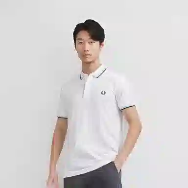 Fred Perry Polo Shirt White