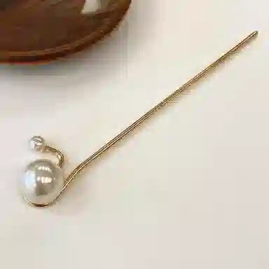 贯古今 港风复古简约现代头饰 高级感簪子 合金 发簪 女款