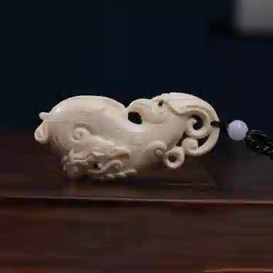 素于 龙凤呈祥 喜事连连 平安喜乐 国潮新中式文玩 居家茶宠摆件 考研上岸盘玩#好运再造 象牙果 手把件 男女同款情侣款