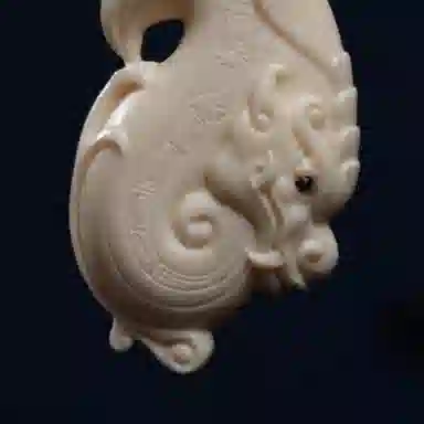 素于 龙凤呈祥 喜事连连 平安喜乐 国潮新中式文玩 居家茶宠摆件 考研上岸盘玩#好运再造 象牙果 手把件 男女同款情侣款