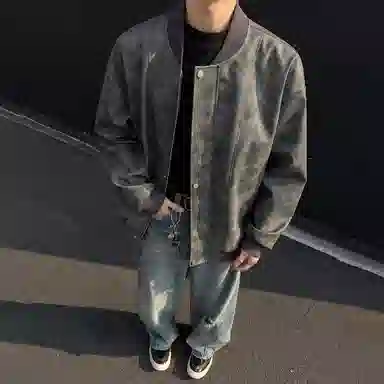 Pirkadat Reversible Bomber Jacket Beige