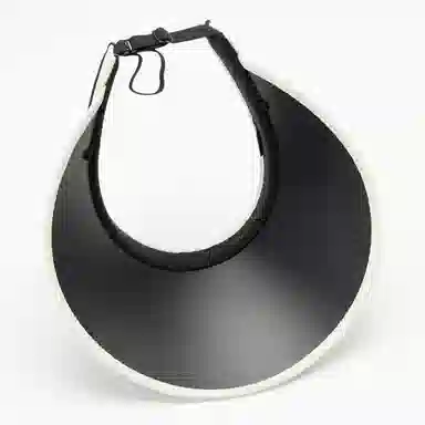 上海故事 可扎高马尾 大檐空顶太阳帽 聚酯纤维 防晒帽 女款