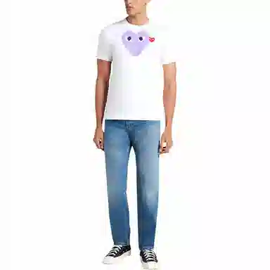 CDG Play T-Shirt White