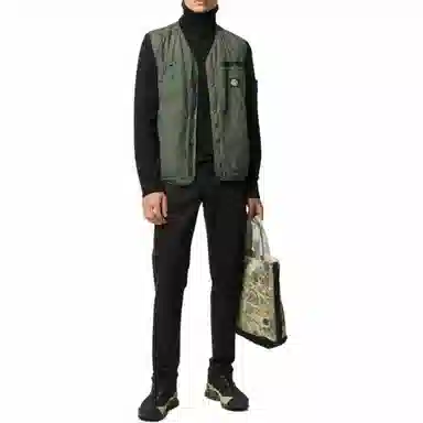 Stone Island Turtleneck Sweater Black