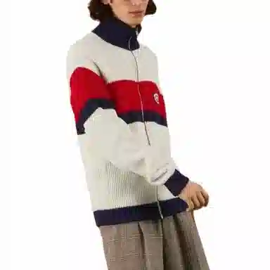 Gucci SS22 Ivory Bomber Jacket