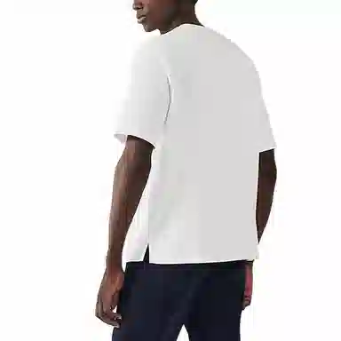 Hermes SS23 Leather Patch Tee White