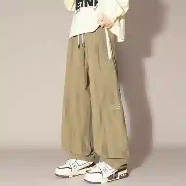 国际米兰足球俱乐部 美式简约条纹系带直筒休闲裤 男女同款