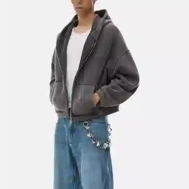 Alexander Wang SS25 Vintage Grey Hoodie