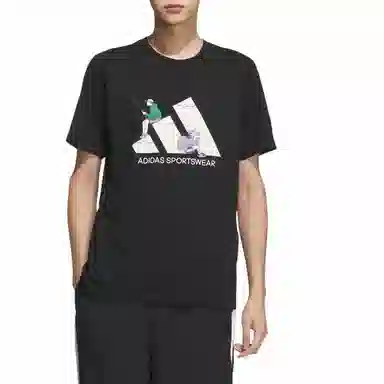 adidas GRAPHIC SHORT SLEEVE T
