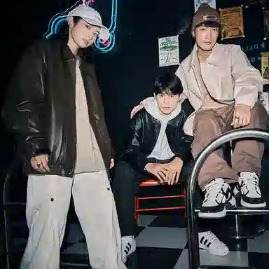 NBNO Classic Biker Leather Jacket